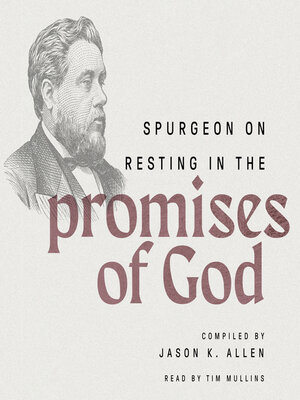 cover image of Spurgeon on Resting in the Promises of God